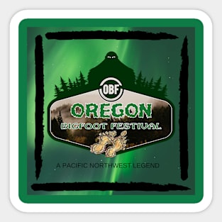 Oregon Bigfoot Festival Legend Sticker